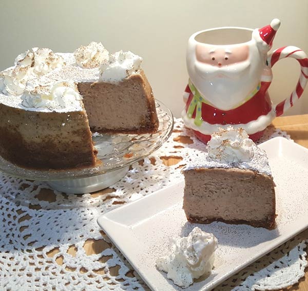 Pressure Cooker Holiday Spice Peppernuts Cheesecake a/k/a Pfeffernüsse