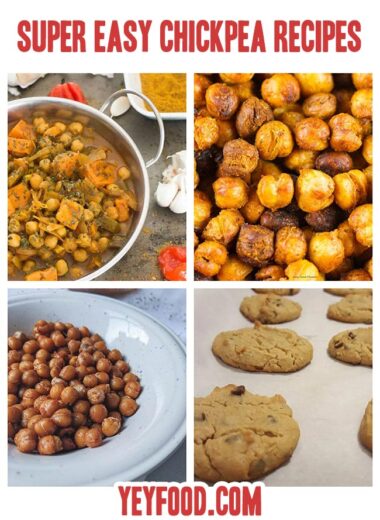 Super EASY Chickpea Recipes