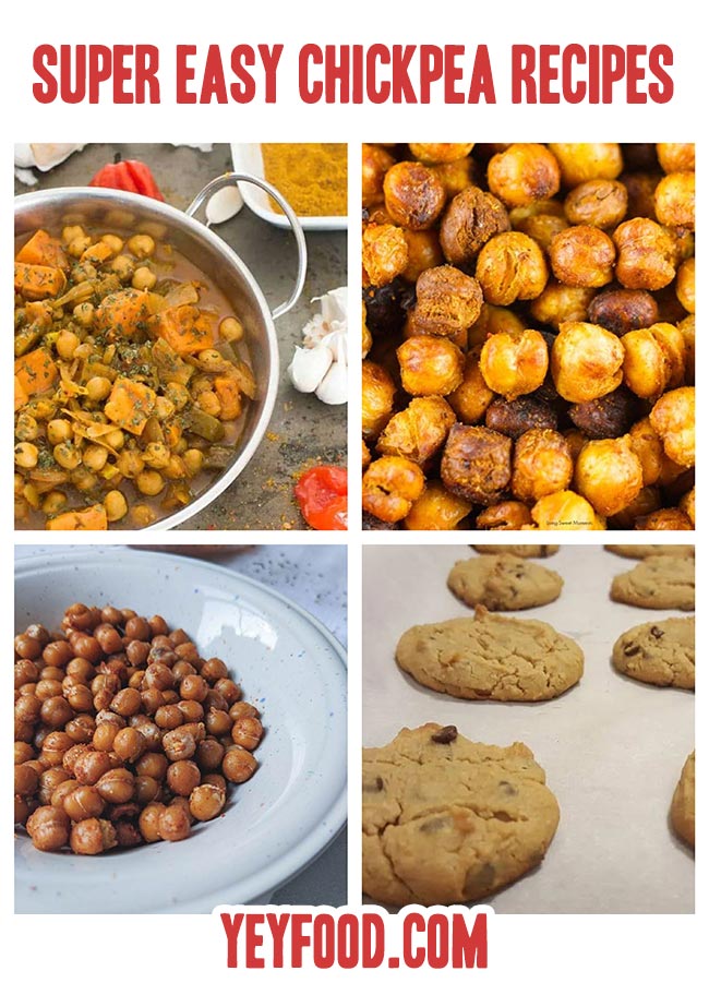 Super EASY Chickpea Recipes