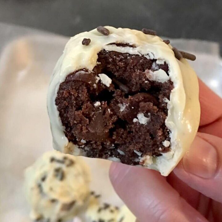 Chocolate Cake Bites Recipe