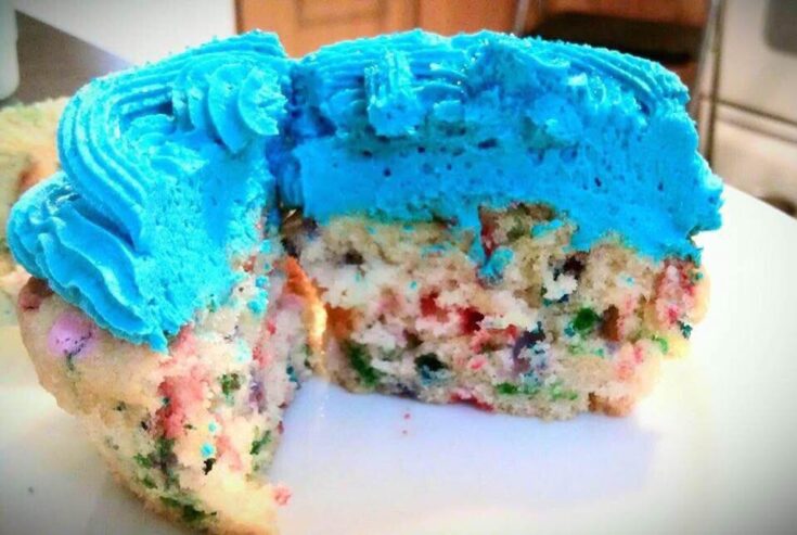 Amazing Frosted Funfetti Cupcake Recipe