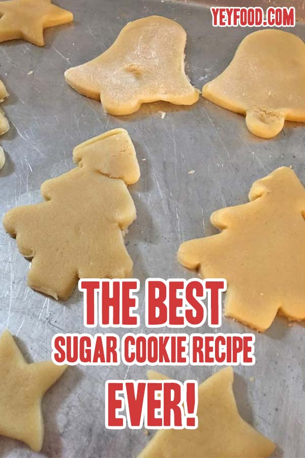 The BEST Sugar Cookie Recipe EVER!