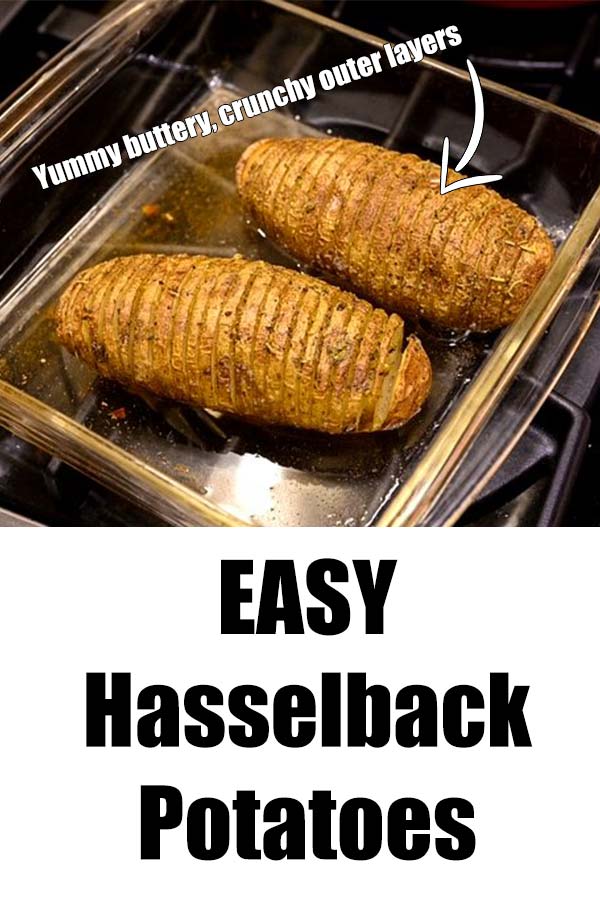 EASY Hasselback Potatoes Recipe