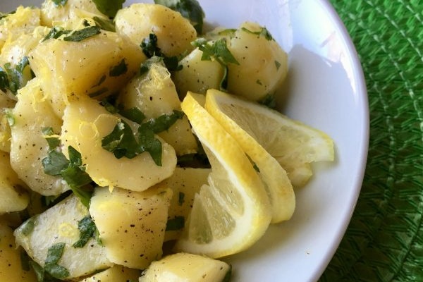 lemon parsley potatoes