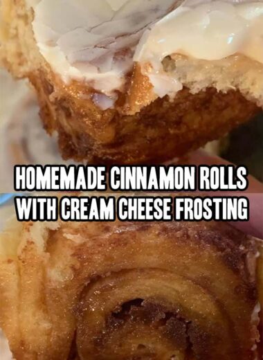 Homemade Cinnamon Rolls With Cream Cheese Frosting
