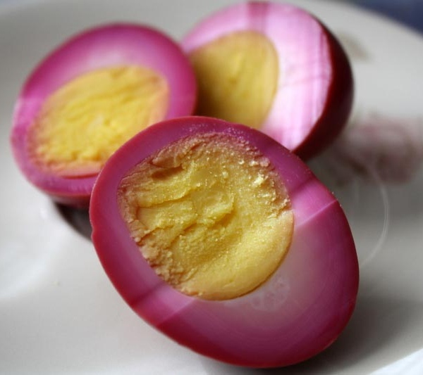 beet pickled eggs