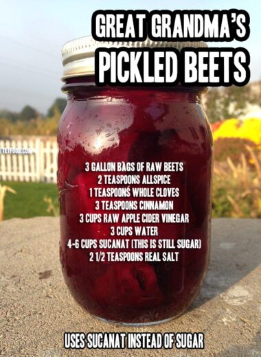 pickled beets