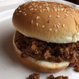 homemade sloppy joe