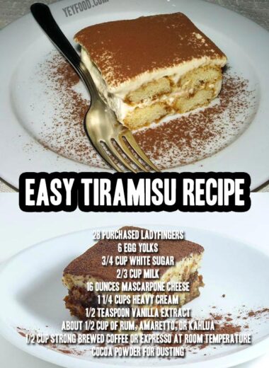 Easy Tiramisu Recipe
