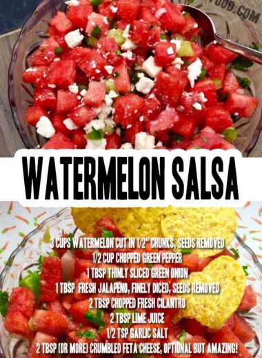 Watermelon Salsa pinterest image