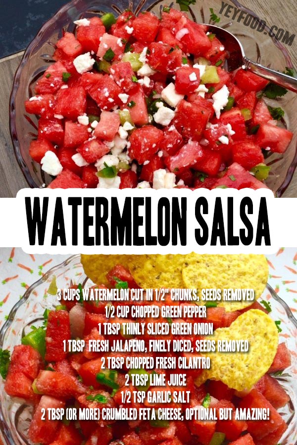 Watermelon Salsa pinterest image