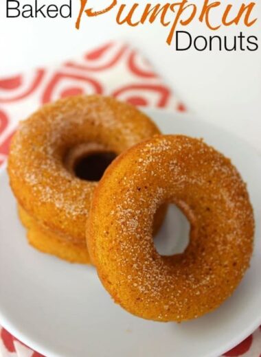 baked pumpkin donuts