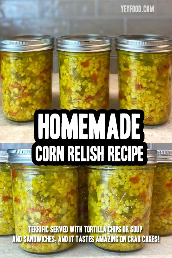 Homemade Corn Relish Recipe