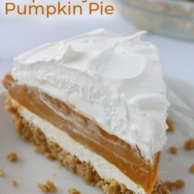 no-bake pumpkin pie