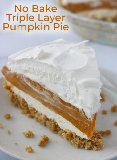 no-bake pumpkin pie