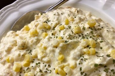 Whipped Cream Corn Salad With Just 4 Ingredients And No Cooking ...