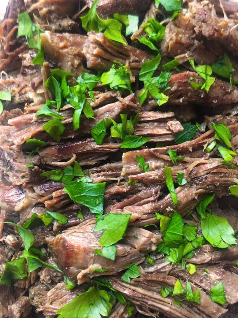 keto low carb shredded beef