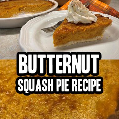 butternut squash pie