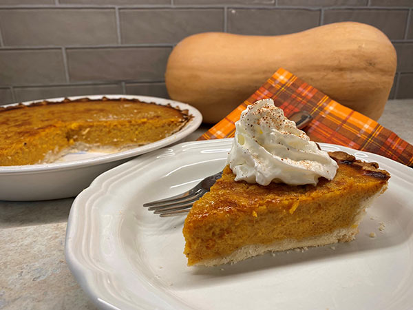 pumpkin pie recipe with squash