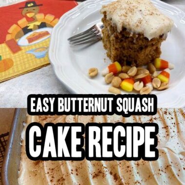 Easy Butternut Squash Cake Recipe