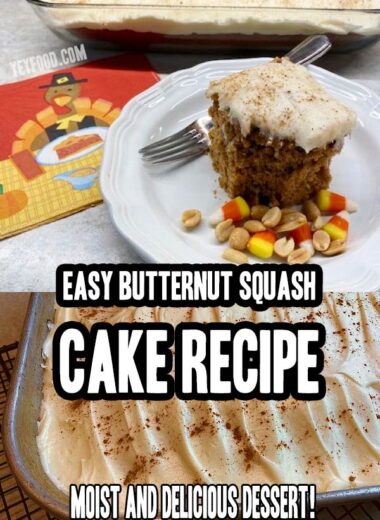 Easy Butternut Squash Cake Recipe