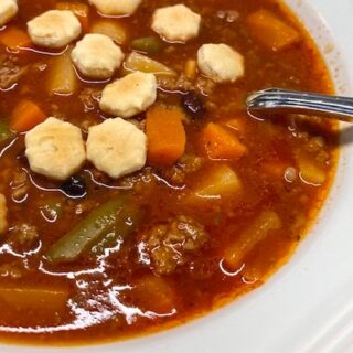 hamburger vegetable soup