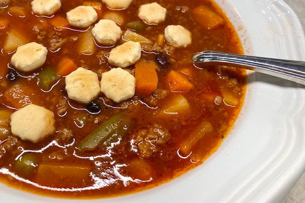 hamburger vegetable soup