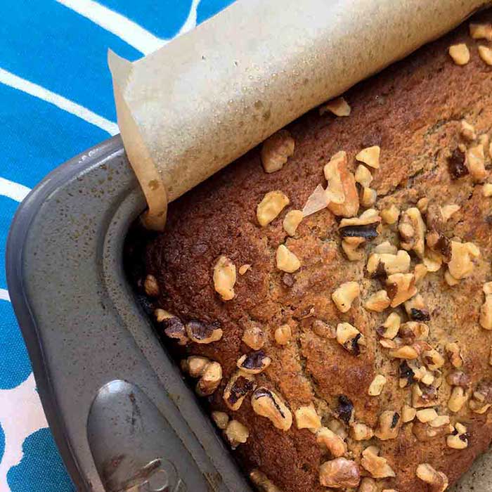 low carb banana bread