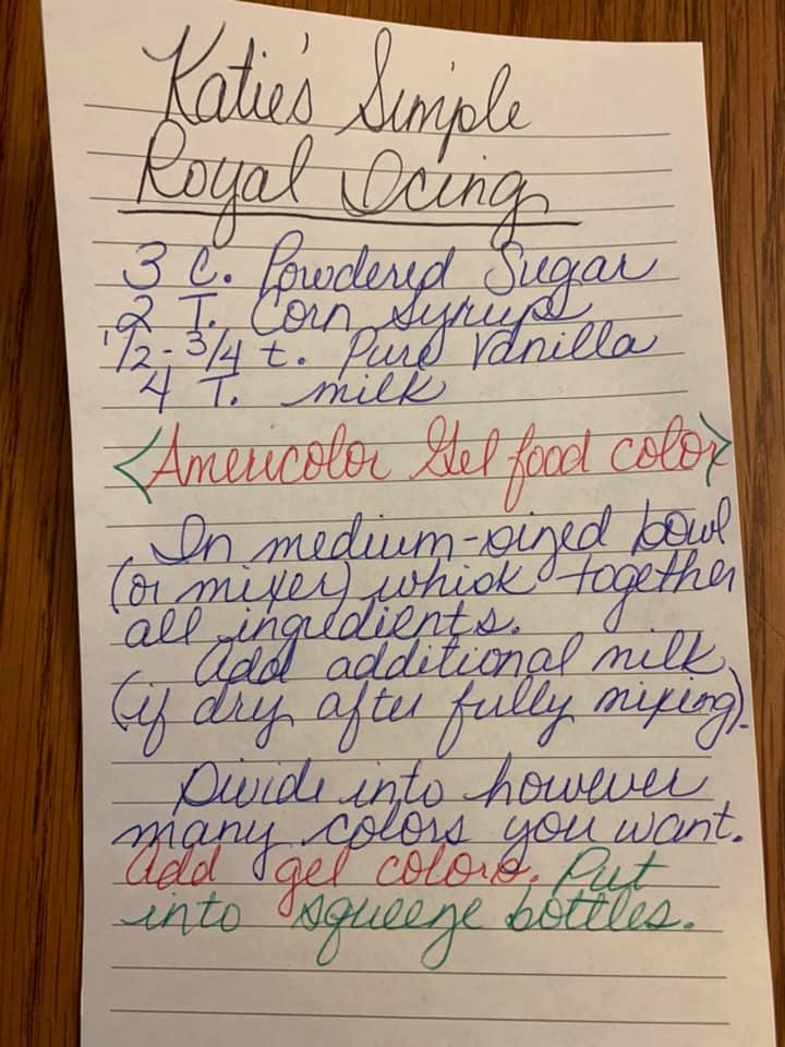 royal icing recipe