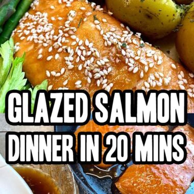 Glazed Salmon Dinner