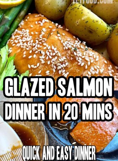 Glazed Salmon Dinner