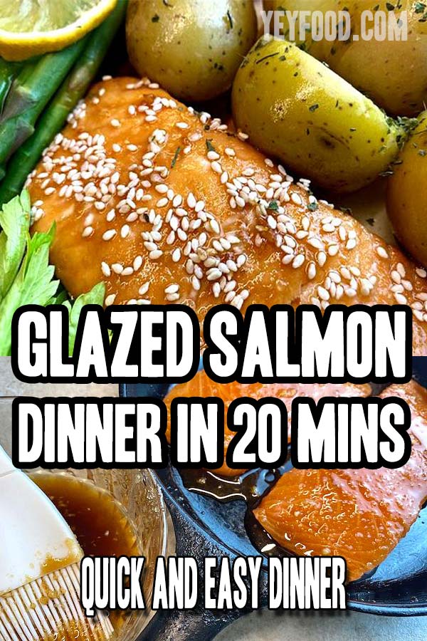  Glazed Salmon Dinner