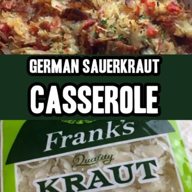 German Sauerkraut Casserole