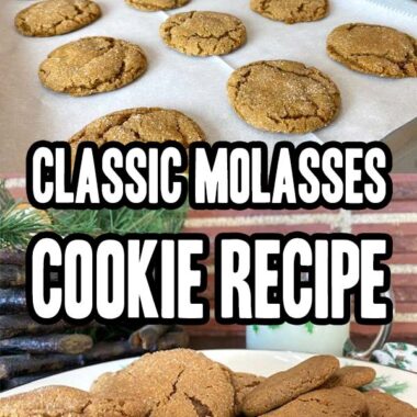 classic molasses cookies