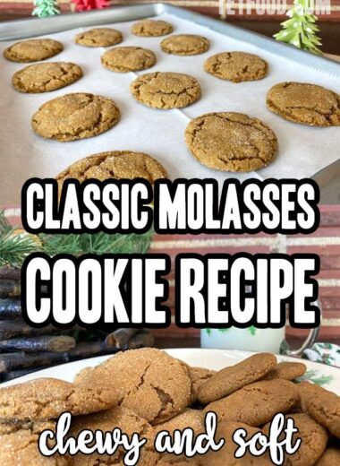 classic molasses cookies
