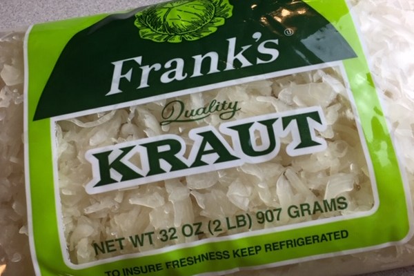 fresh sauerkraut