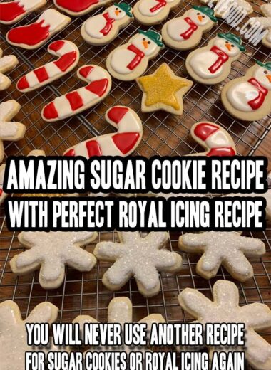 Amazing Sugar Cookie Recipe with Perfect Royal Icing Recipe