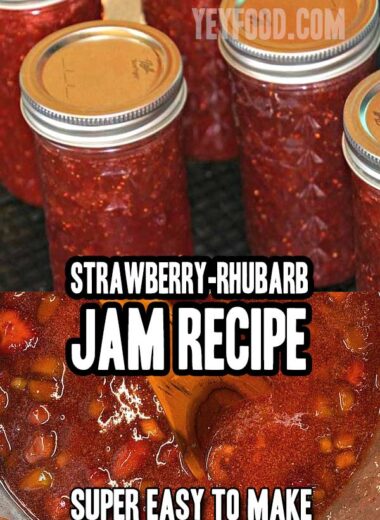 Strawberry-Rhubarb Jam Recipe