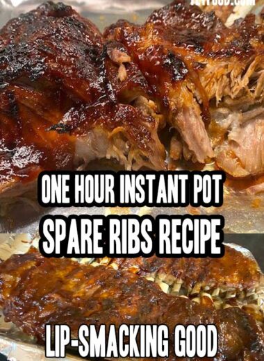 One Hour Instant Pot Spare Ribs Recip