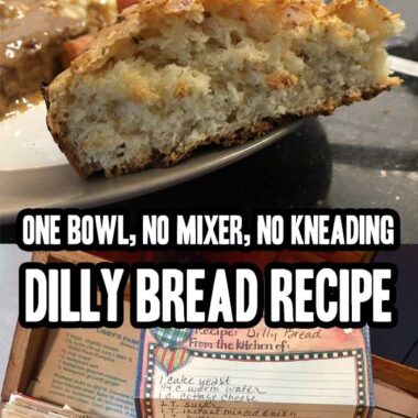 No-Knead Dilly Bread Recipe