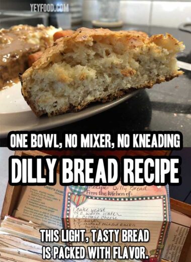 No-Knead Dilly Bread Recipe