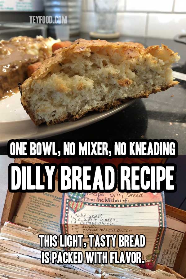 No-Knead Dilly Bread Recipe
