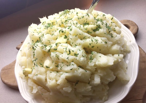 mashed potatoes