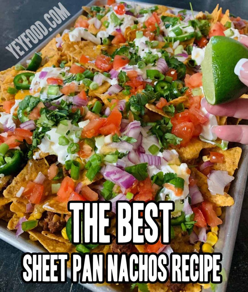 Sheet Pan Nachos Recipe