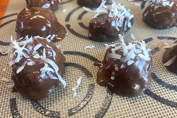 chocolate coconut balls