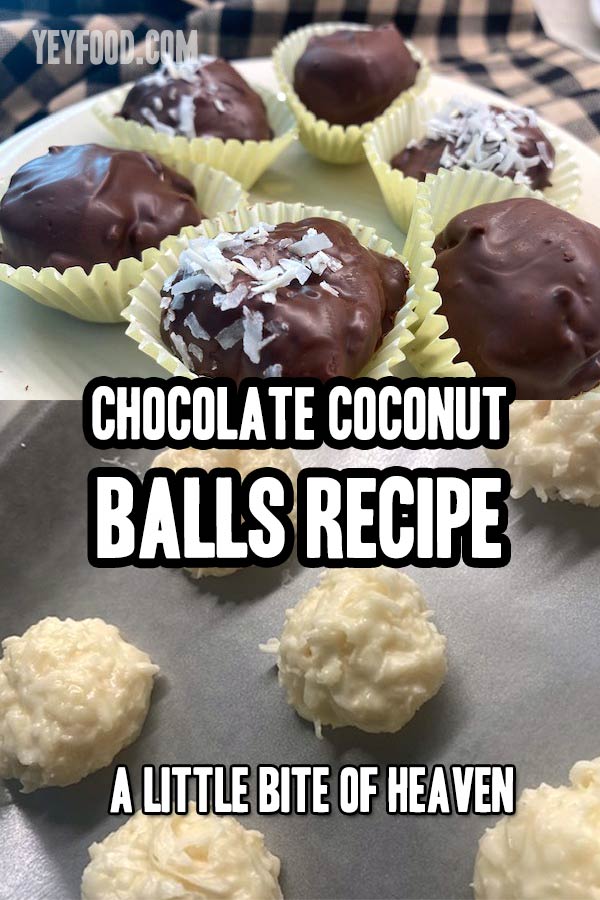 Chocolate Coconut Balls Recipe