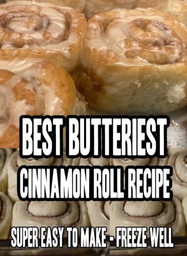 Best Butteriest Cinnamon Roll Recipe