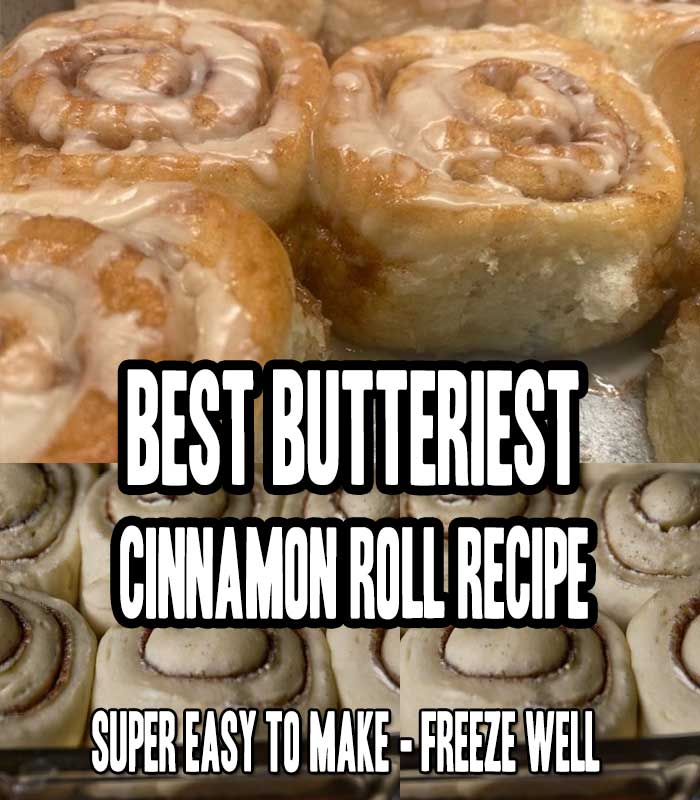 Best Butteriest Cinnamon Roll Recipe
