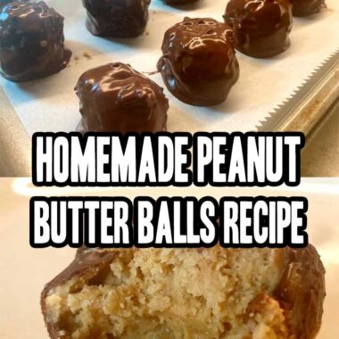 Homemade Peanut Butter Balls Recipe