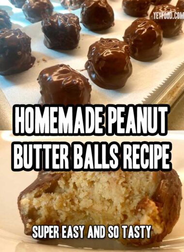 Homemade Peanut Butter Balls Recipe